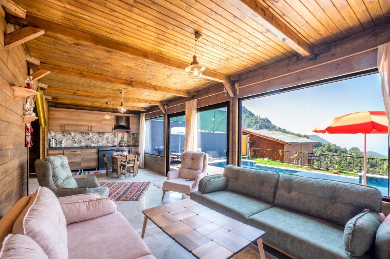 Villa Vazgeçilmezim Deniz Manzaralı ,Sessiz,Sakin Fethiye Dış mekan fotoğraf